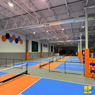 True Pickleball Club Lighting Project – Indoor Pickleball Court Lighting