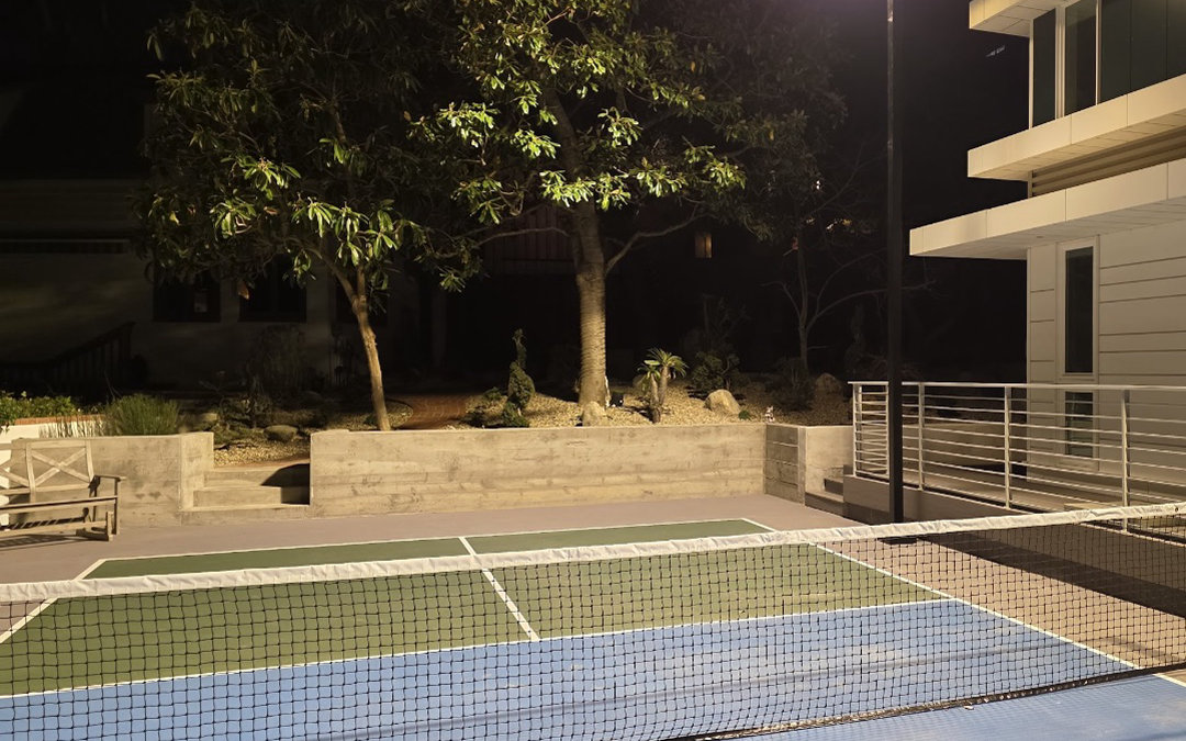 Outdoor Pickleball Court Lighting – Studio City, California
