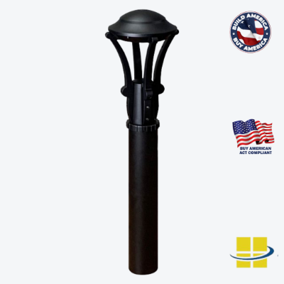 BOST 10w Classic Bostonian Style Bollard Light