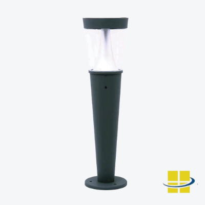 BOLE Solar LED Bollard Light - Inverted Cone Bollard light