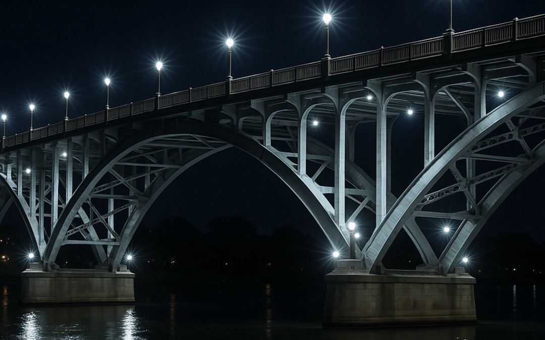 Innovations in Lighting Bridges with LED Technology