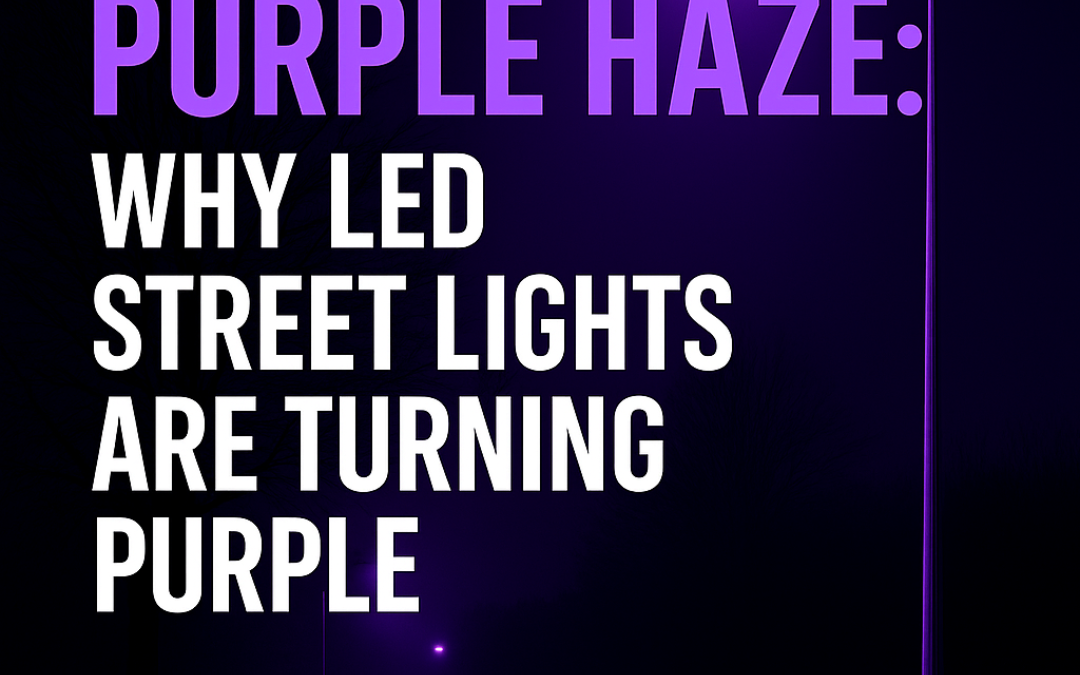 Why Are Some Street Lights Purple?