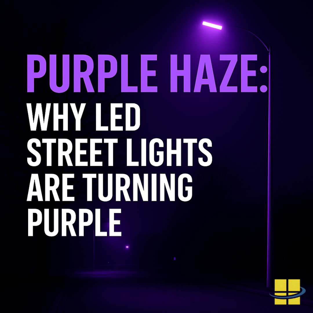 Why Are Some LED Street Lights Turning Purple?