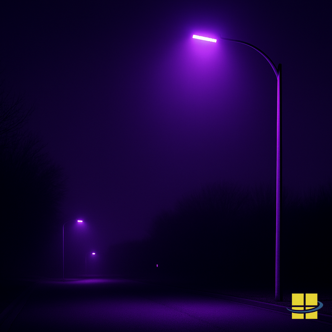 Why Are Street Lights Purple – And How Access Fixtures Prevents It