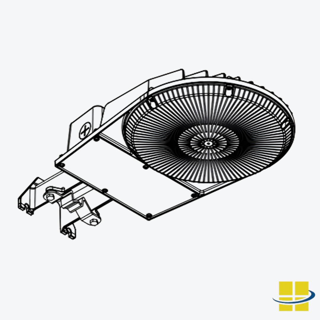 SAFI 80-100-120 LED Dusk-to-Dawn Area Light, Utility Barn Light with Built-in Photocell - Image 3
