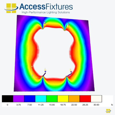 Pickleball Court LED Light 480w