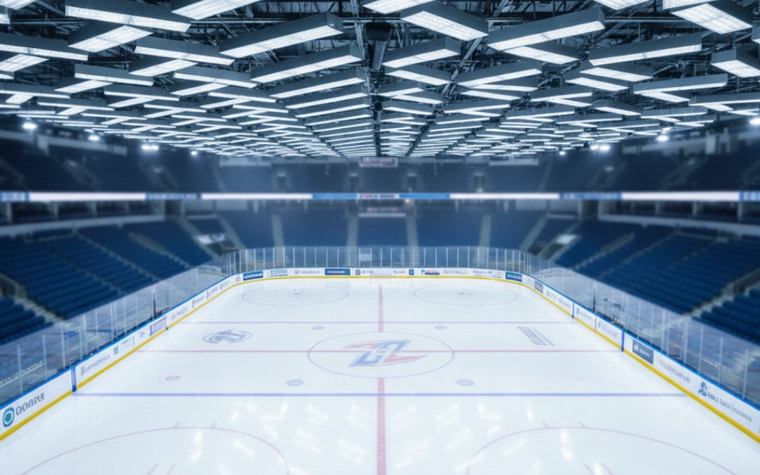 Hockey Rink Lighting: Optics, Wattages, and The Art of Precision Design