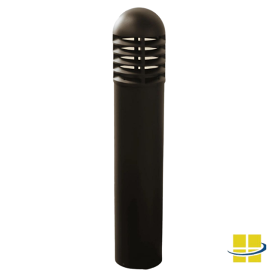 VAND 25 LED Louvered Round Dome Top Bollard Light