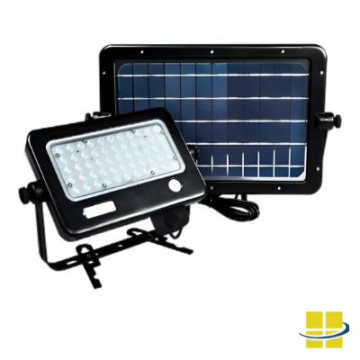 SULO 10w Versatile Solar Powered LED Flex Light, Area Light, Wall Pack