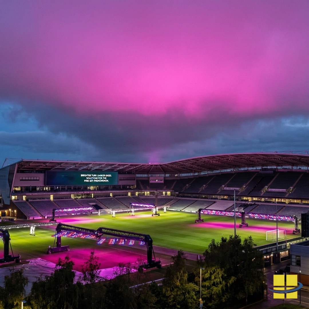 The Pink Sky Phenomenon: Balancing Elite Stadium Turf with Dark Sky Responsibility