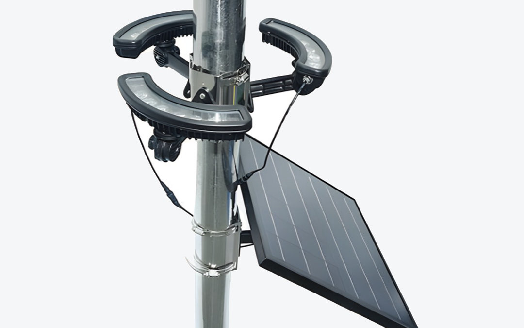 Access Fixtures Launches APOL: Solar LED Flagpole Light for 360° Illumination
