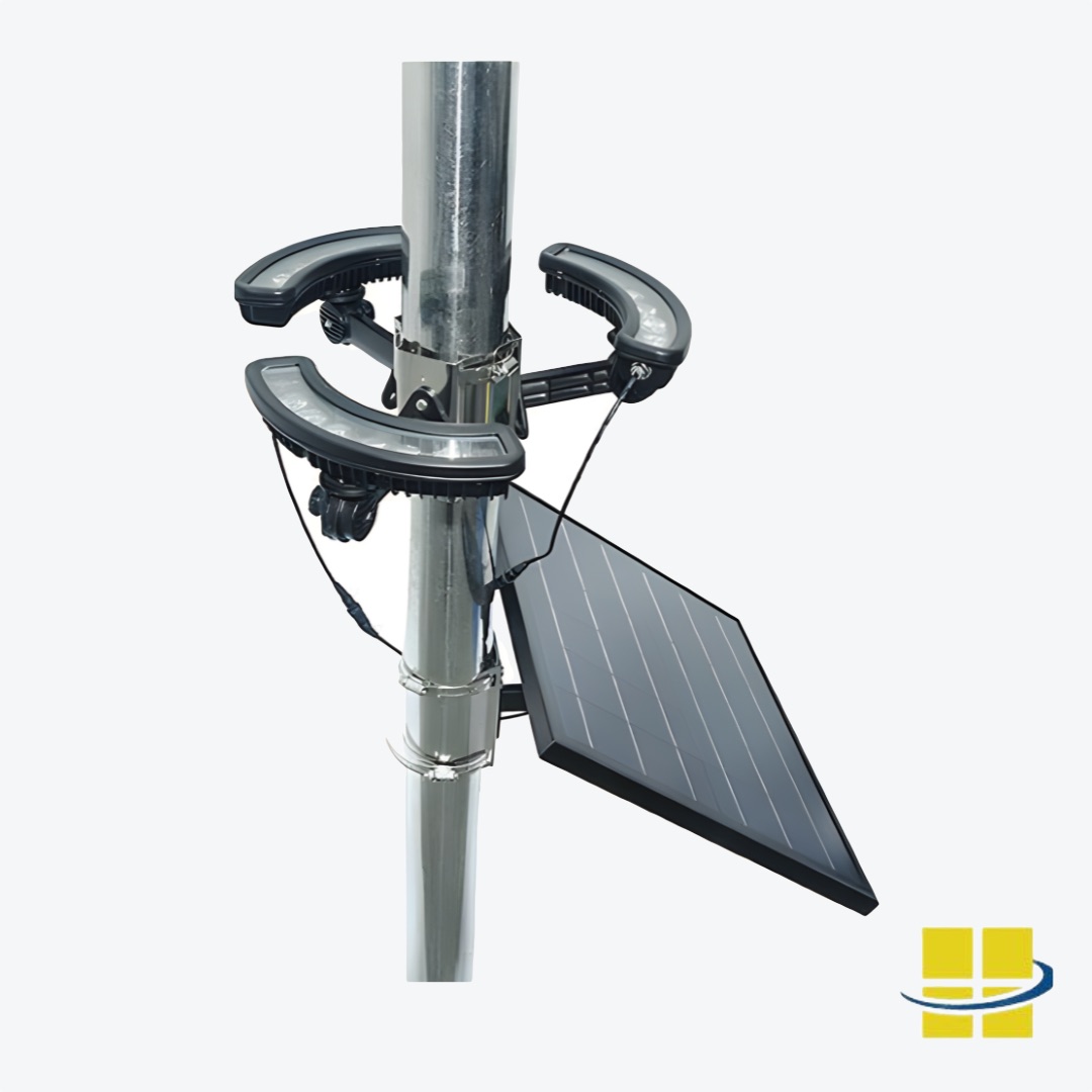 Access Fixtures Launches APOL: Solar LED Flagpole Light for 360° Illumination