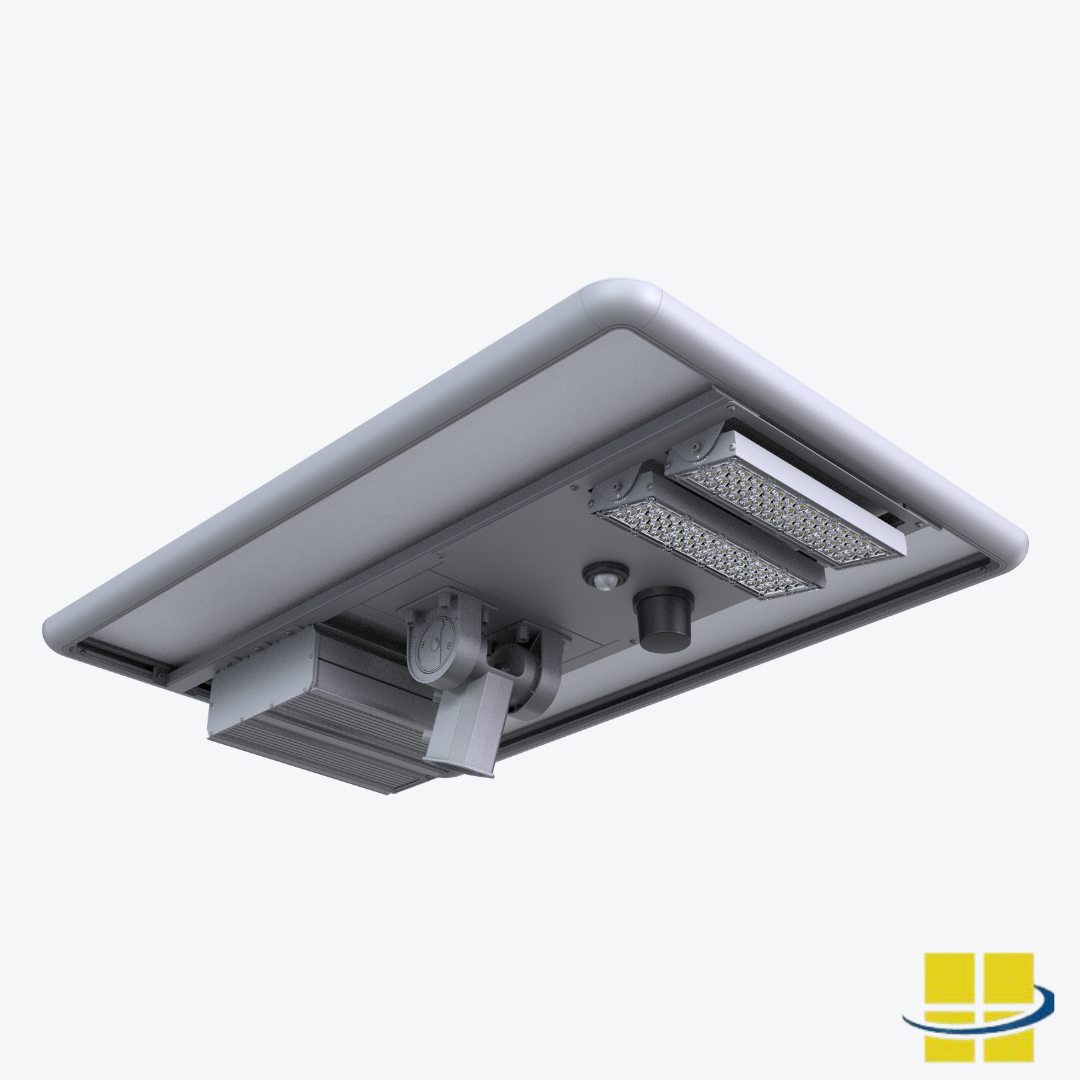 SUNA 100 Solar-Powered LED Area and Flood Light - Image 6
