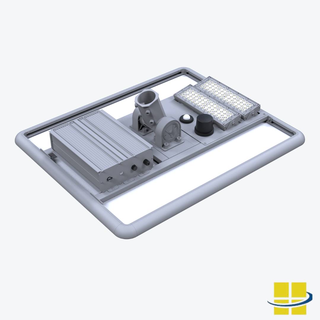 SUNA 100 Solar-Powered LED Area and Flood Light - Image 9