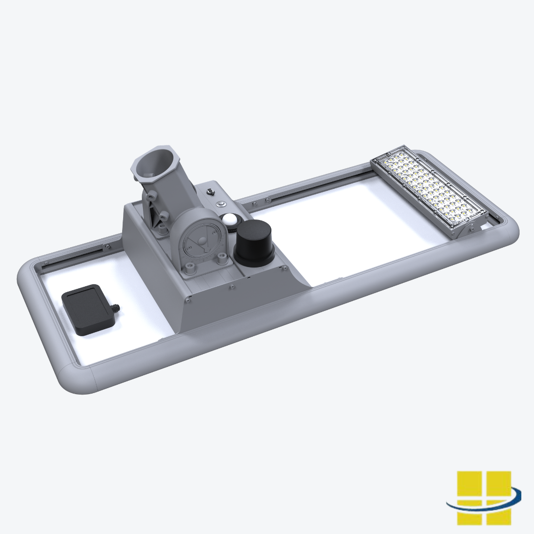 SUNA 50 Solar-Powered LED Area and Flood Light - Image 9