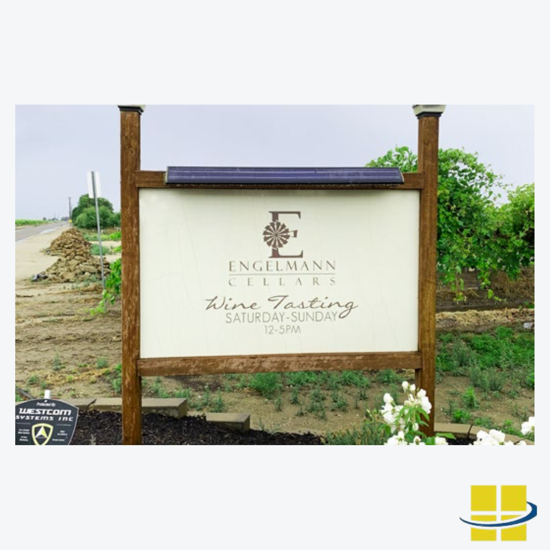 SYNI 10w LED Solar Powered Sign Light - Image 7