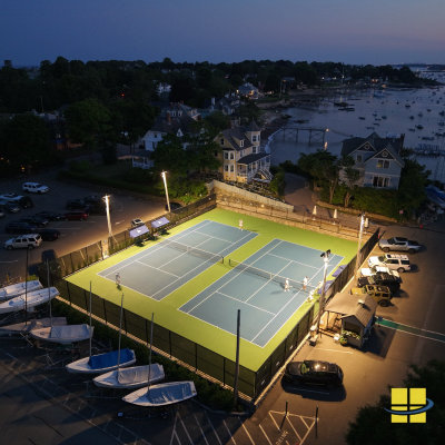 Corinthian Yacht Club Tennis Court Lighting