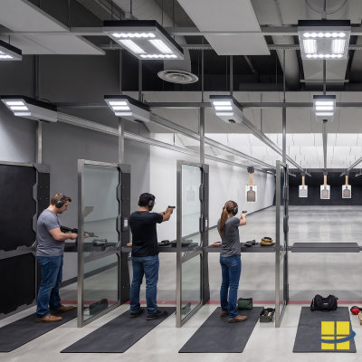 Indoor Shooting Range Lighting