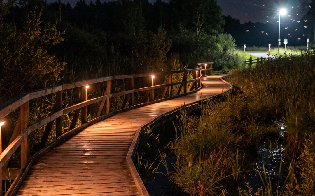Amber 1800K LEDs Reduce Insect Attraction by Up to 44%