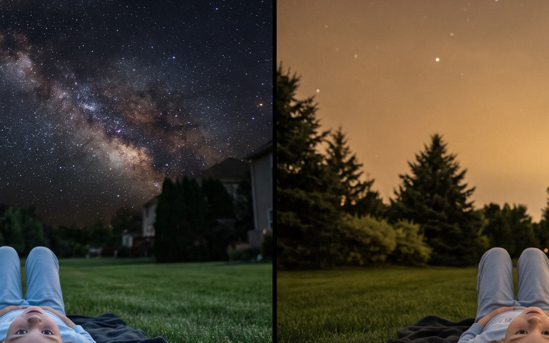 Globe at Night Study: The Sky Is Brightening 9.6% Per Year