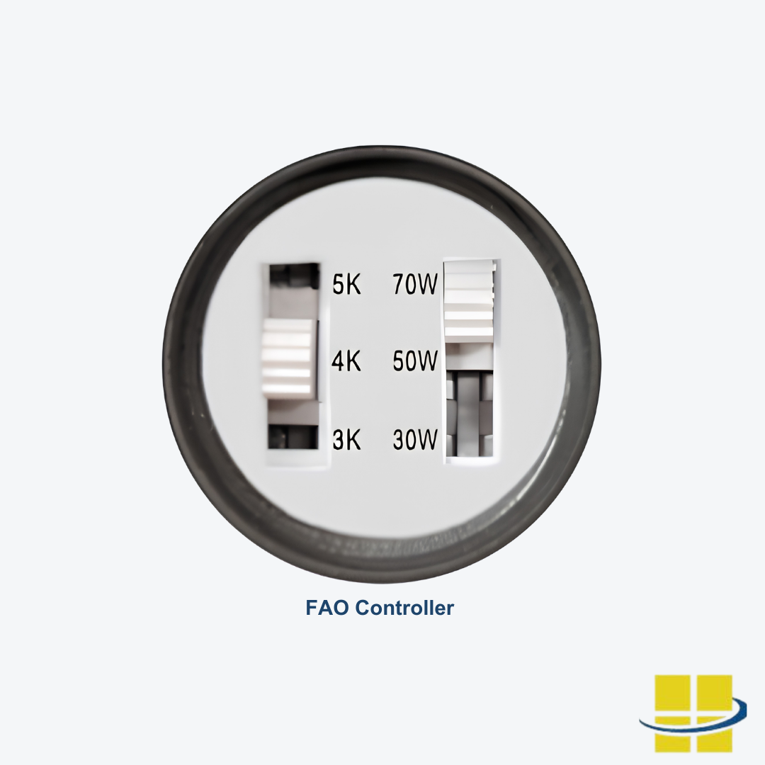 ORBO 30-50-70 LED Post Top Light with Selectable Wattage and Selectable Kelvin - Image 7