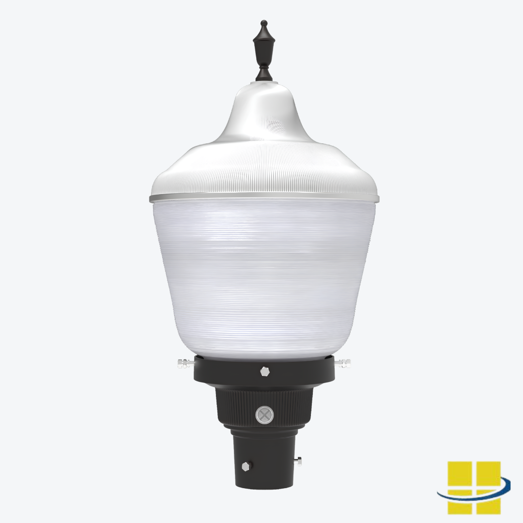 ORBO 30-50-70 LED Post Top Light with Selectable Wattage and Selectable Kelvin