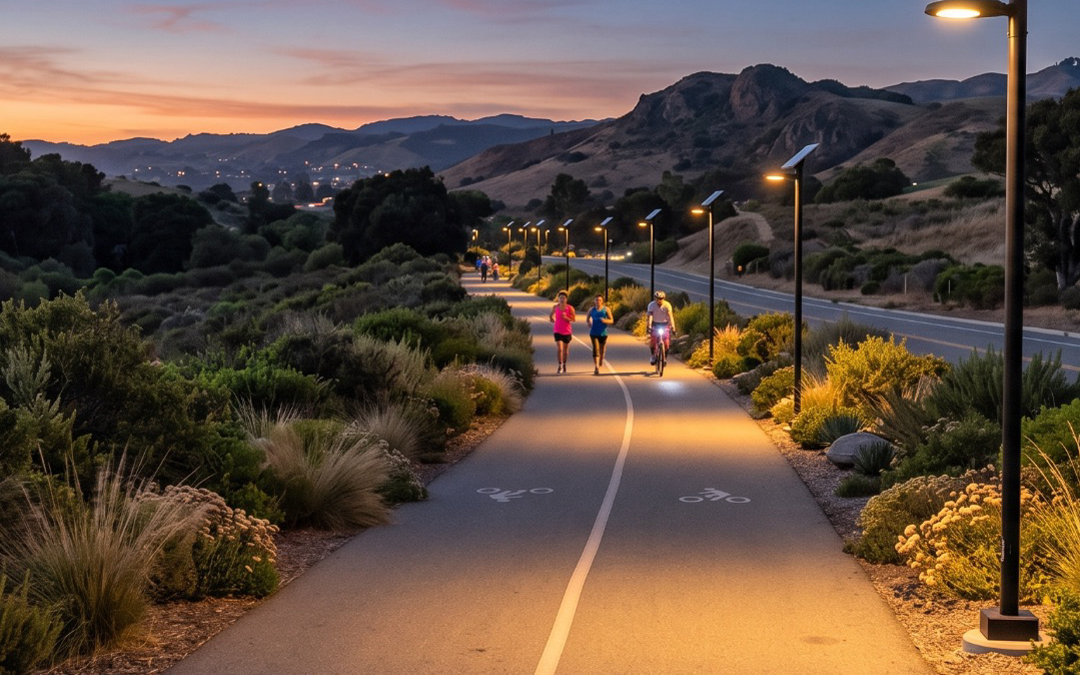 Temecula Installs 75 Solar Lights on Great Oaks Trail