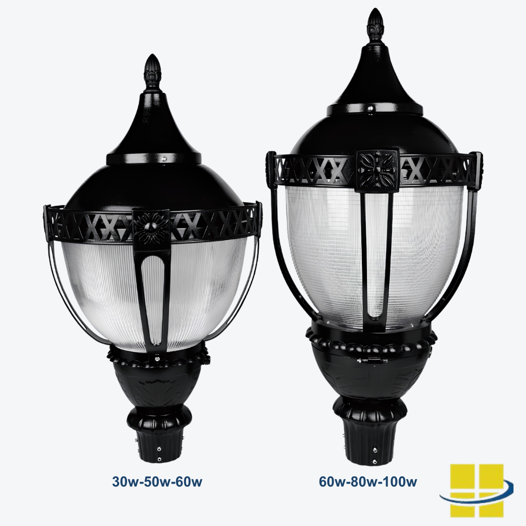 VILI 60-80-100 LED Post Top Light with Selectable Wattage and Selectable Kelvin - Image 2