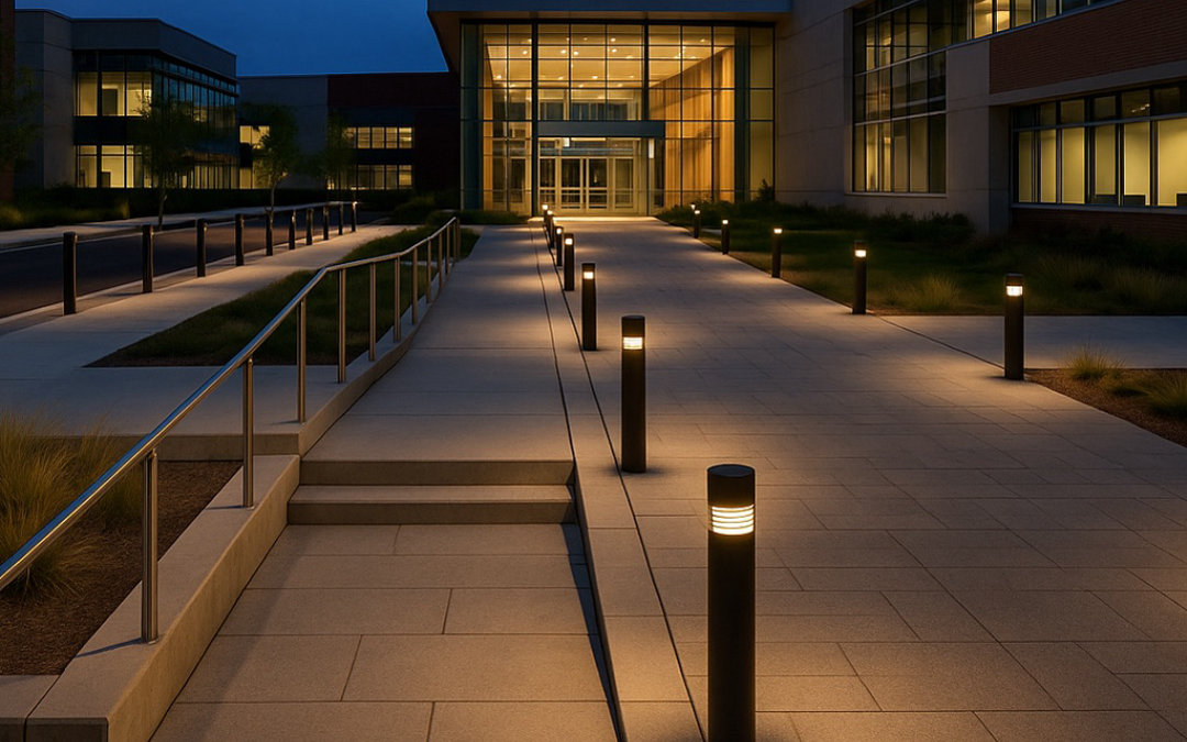 Bollard Lighting Layout Ideas