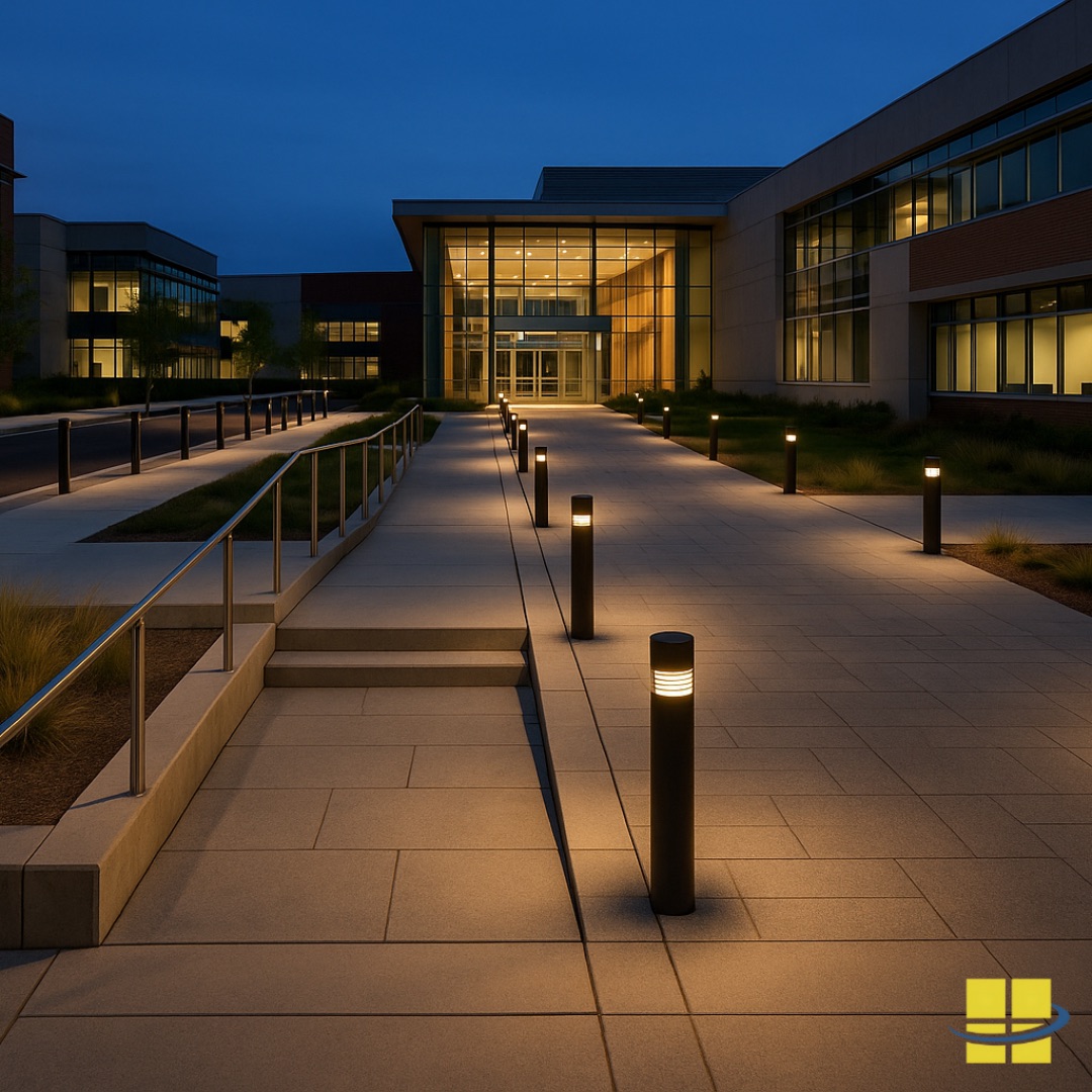 Bollard Lighting Layout Ideas