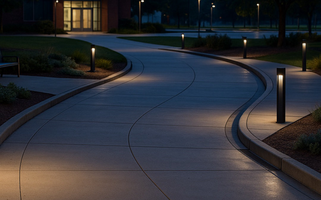 LED Bollard Lighting for Walkways