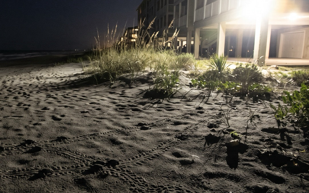 Folly Beach: 125 Hatchlings Disoriented by Condo Light