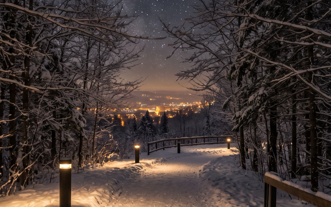 Sherbrooke, Quebec Cuts Park Light Pollution 25%